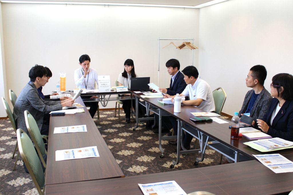 令和7年度みやざきLFP第2回研修会第3部戦略マッチング会の様子
既存プロジェクトのブラッシュアップを目指したワークショップ